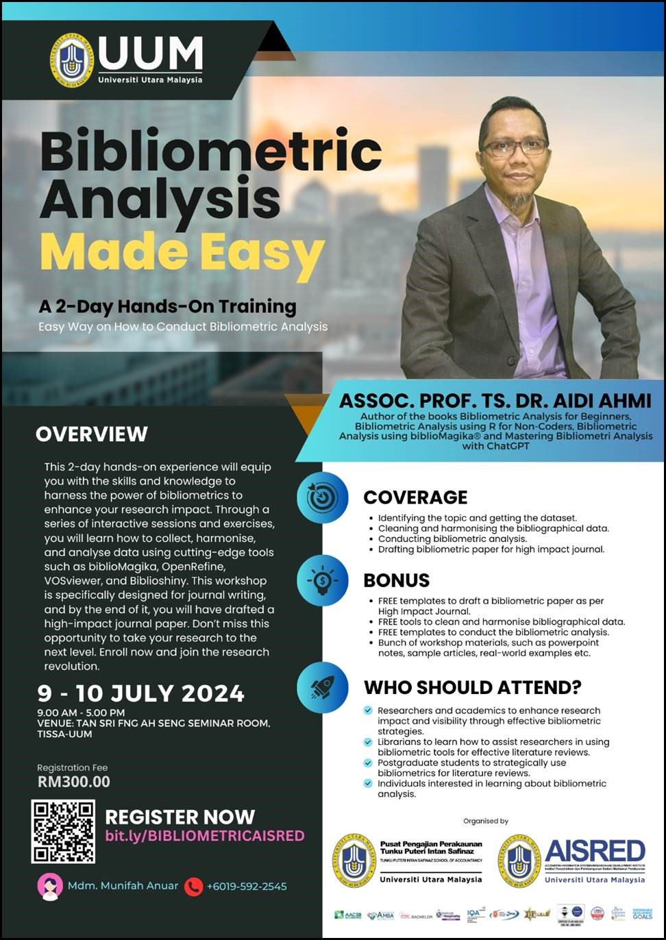 [CALL FOR PARTICIPANTS] BIBLIOMETRIC ANALYSIS MADE…